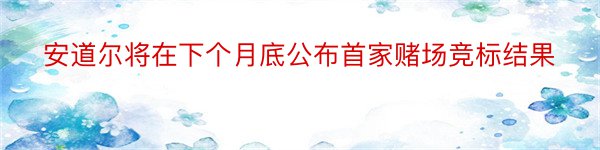 安道尔将在下个月底公布首家赌场竞标结果